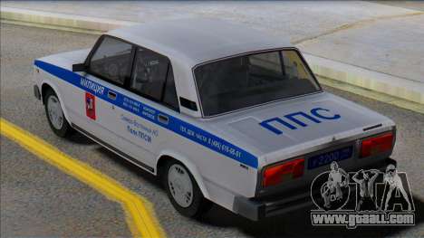 Vaz 2105 PPP Police 2001 for GTA San Andreas