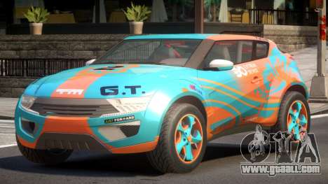 Lagoon Car from Trackmania 2 PJ8 for GTA 4