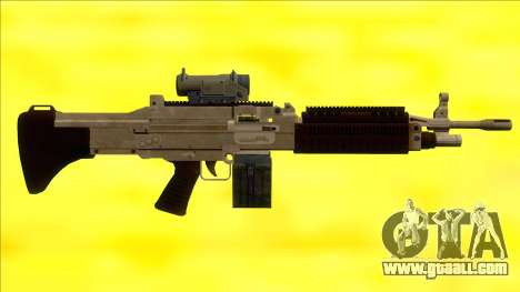 GTA V Combat MG Army Scope Small Mag for GTA San Andreas