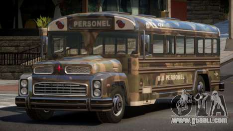 School Bus from FlatOut 2 PJ for GTA 4