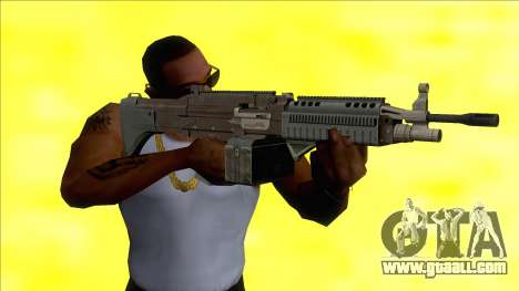 GTA V Combat MG Black Grip Small Mag for GTA San Andreas