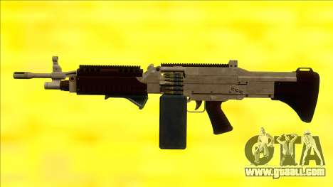GTA V Combat MG Army Grip Big Mag for GTA San Andreas