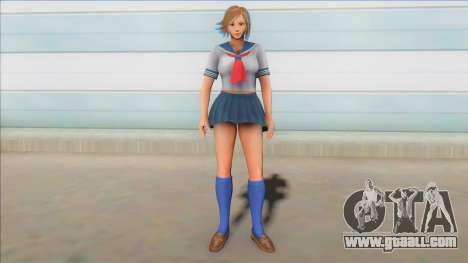 Tekken Azuka Kazama Summer School Uniform V2 for GTA San Andreas