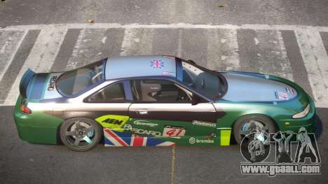 Nissan Silvia S14 Drift PJ2 for GTA 4