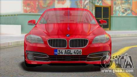 BMW 525i F10 REAL CAR for GTA San Andreas
