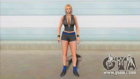 DOA Tina Armstrong Short Leather Suit V1 for GTA San Andreas