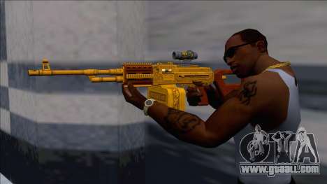 Shrewsbury MG Etched Metal Scope (Extended clip) for GTA San Andreas