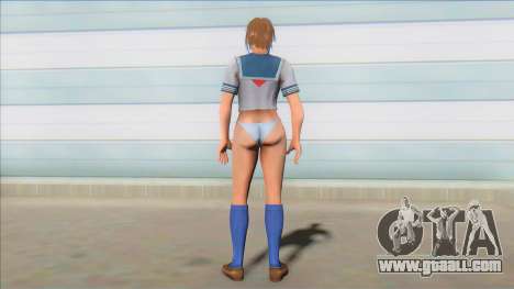 Tekken Azuka Kazama Summer School Uniform V3 for GTA San Andreas