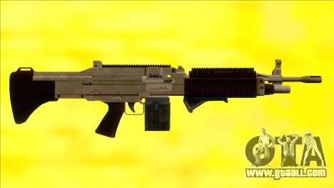 GTA V Combat MG Army Grip Small Mag for GTA San Andreas