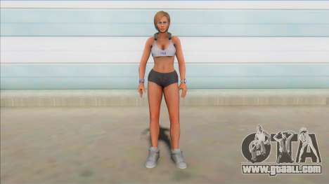 DOA Lisa Hamilton Sport Gym Im a Fighter V2 for GTA San Andreas
