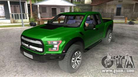 Ford Raptor F-150 2017 for GTA San Andreas