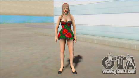 DOA Hitomi Fashion Petit Dress V2 for GTA San Andreas