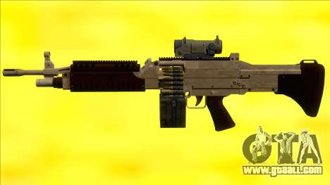 GTA V Combat MG Army Scope Small Mag for GTA San Andreas