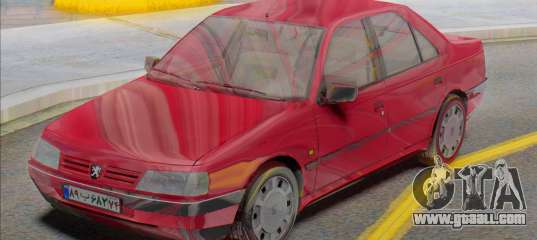 Peugeot 405 GLX Red