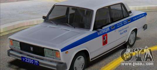Vaz 2105 PPP Police 2001