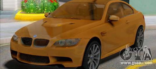 BMW M3 E92 Yellow Coupe