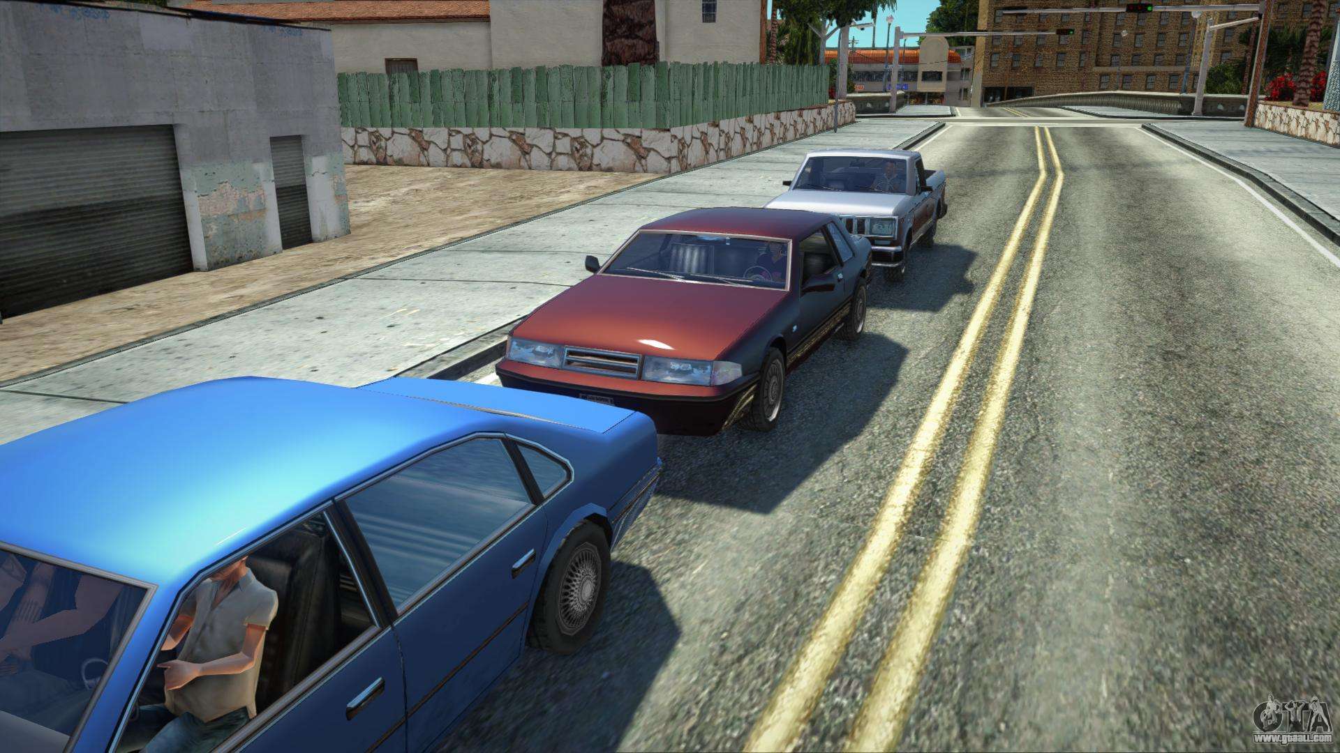 GTA San Andreas Density Enable Disable Cars/NPC for Mobile Mod 