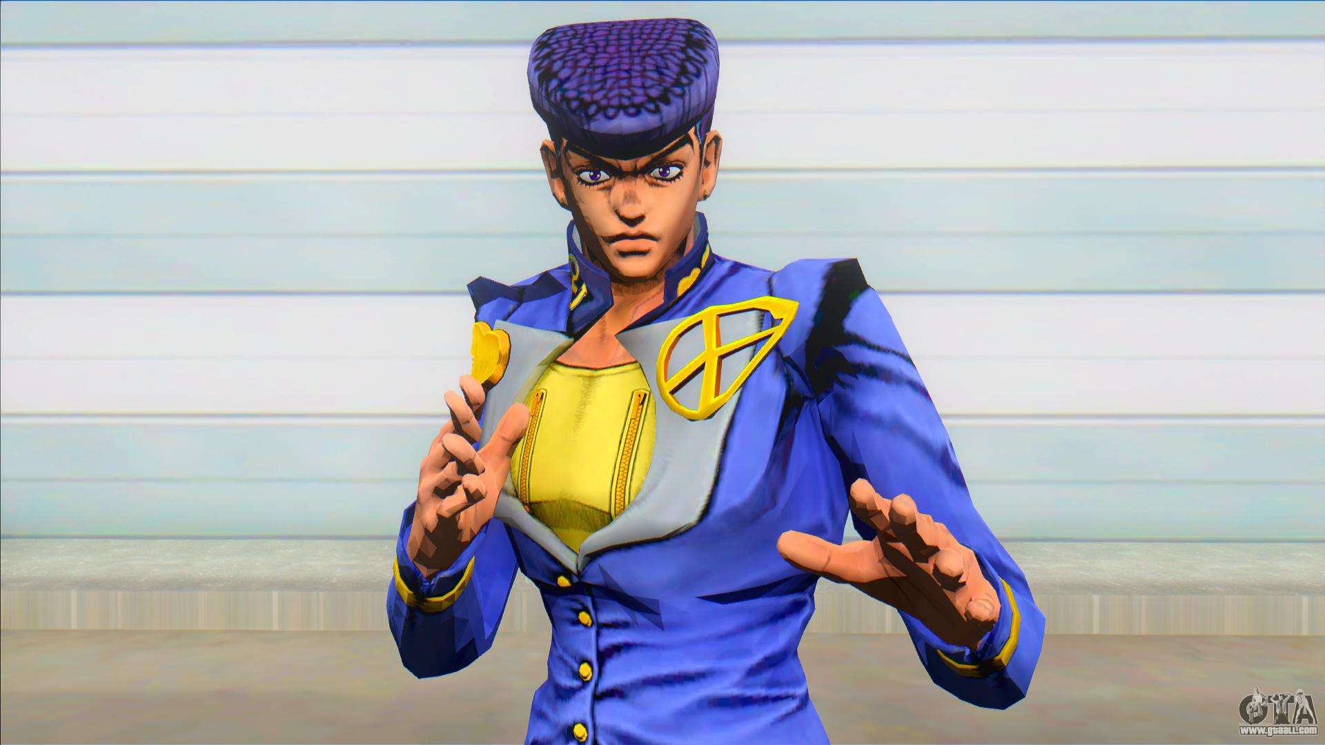 Jojo's bizarre adventure character models are a cheat code for