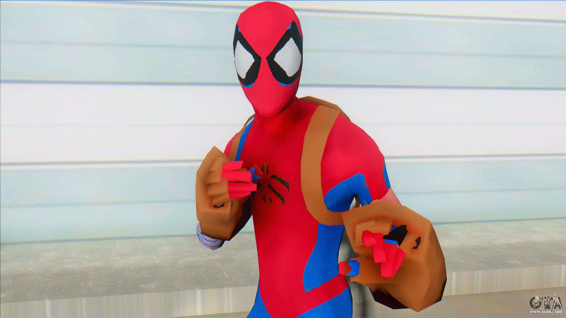 Spider-Man PS4 Spider-Clan Suit GTA San
