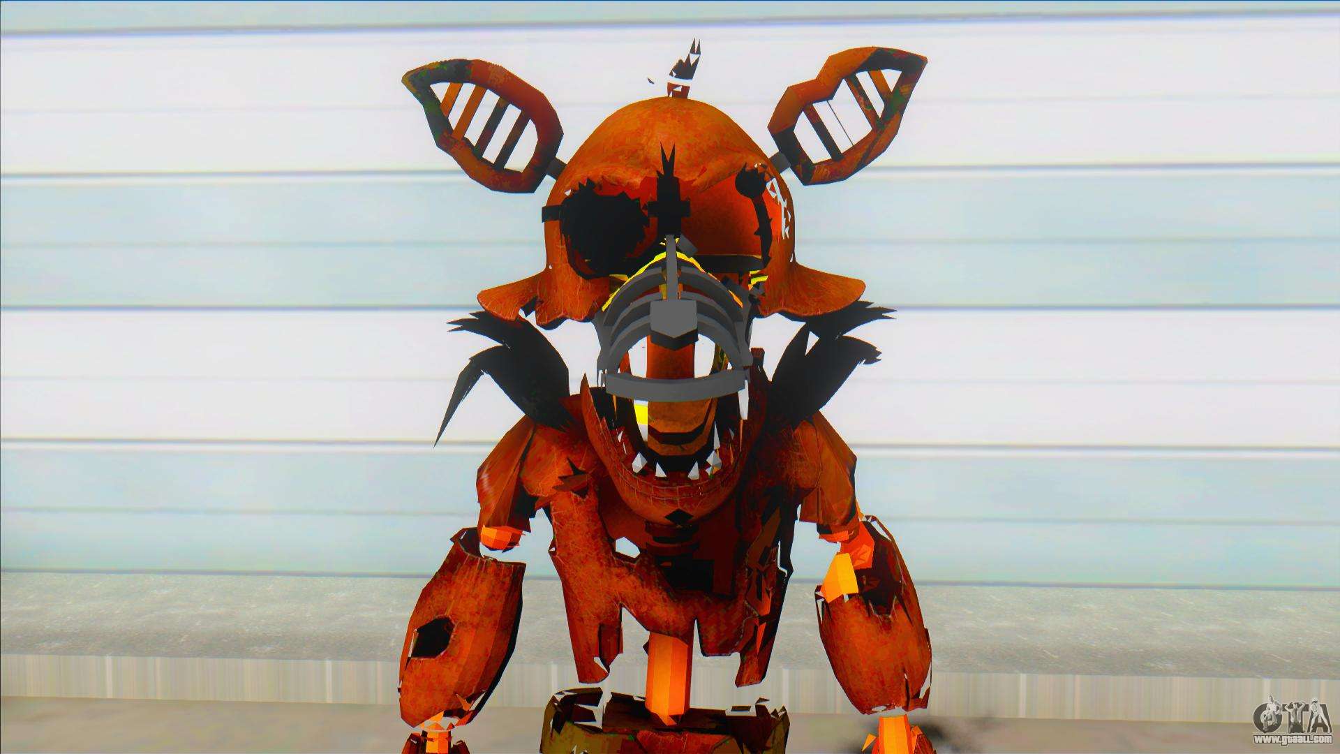 Withered Foxy (FNAF 2) for GTA San Andreas