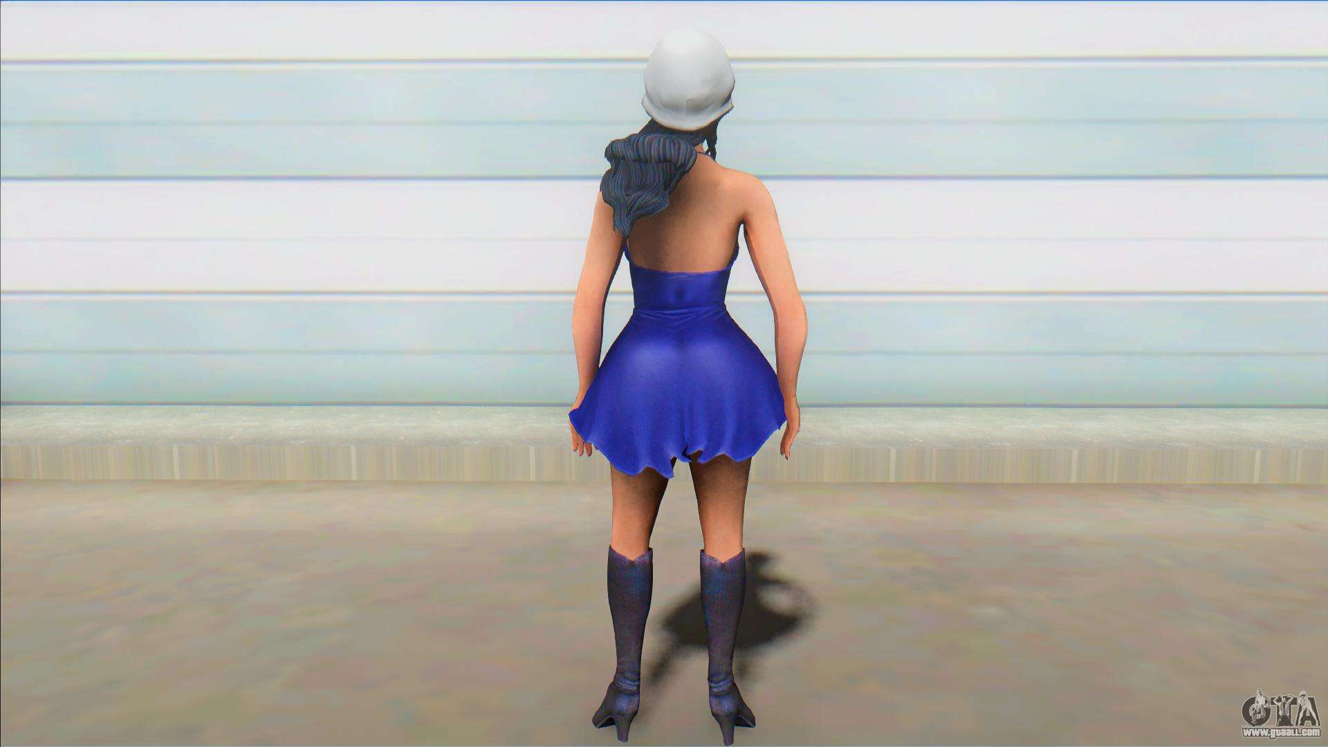 DOA Naotora Ii Nico Robin Dress One Piece V2 para GTA San 