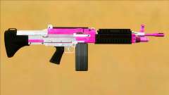 GTA V Combat MG Pink Big Mag for GTA San Andreas