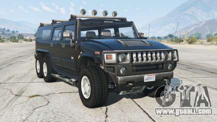 Hummer H2 6x6 for GTA 5