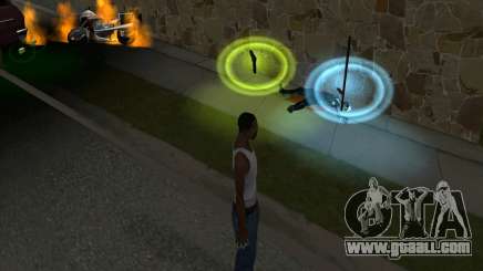 Glowing Weapon Pickups (weapon coronas) for GTA San Andreas