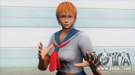 DOA Kasumi Summer School Uniform Suit V1 for GTA San Andreas