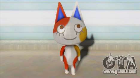 Animal Crossing Nude Cat Skin V9 for GTA San Andreas