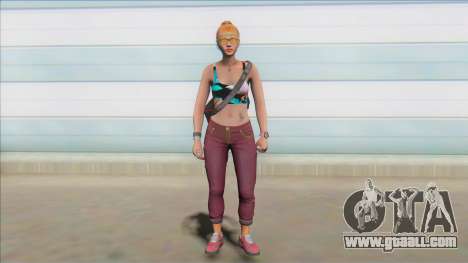 GTA Online Skin Ramdon Female 8 V2 for GTA San Andreas