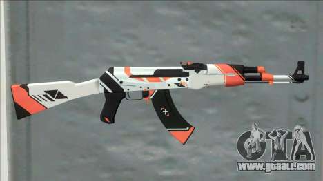 CSGO AK-47 Asiimov for GTA San Andreas