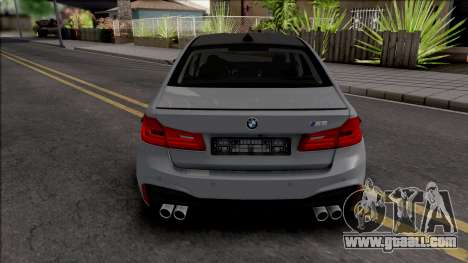 BMW M5 2018 for GTA San Andreas