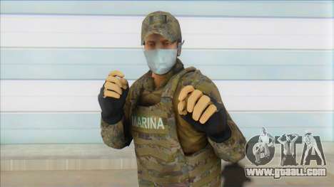 Soldado De Marina Con Cubre-bocas for GTA San Andreas
