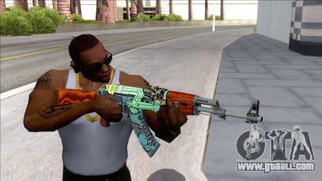 CSGO AK-47 Fire Serpent for GTA San Andreas