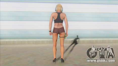 GTA Online Skin Ramdon Female Rubia Stripper for GTA San Andreas