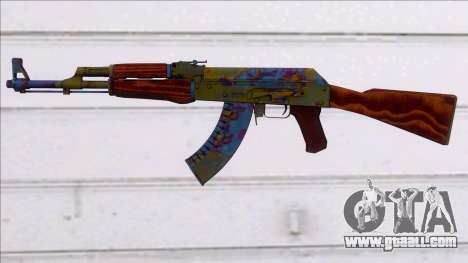 CSGO AK-47 Case Hardened for GTA San Andreas