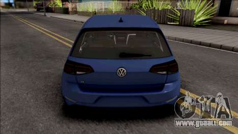 Volkswagen Golf 7 Blue for GTA San Andreas