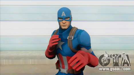 Captain America From Fortnite for GTA San Andreas