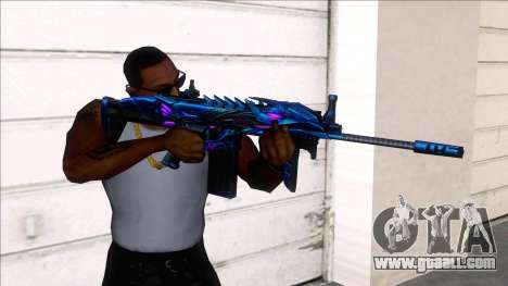 Scar-H Purple Dragon for GTA San Andreas