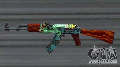 CSGO AK-47 Fire Serpent for GTA San Andreas