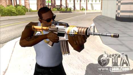 M4A1 Assault Rifle Skin 3 for GTA San Andreas