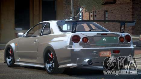 Nissan Skyline R34 BS Drift for GTA 4