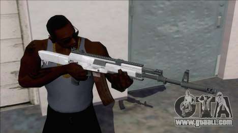 AK-12 White Default for GTA San Andreas