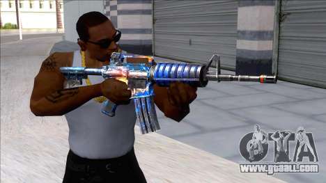 M4A1 Assault Rifle Skin 5 for GTA San Andreas