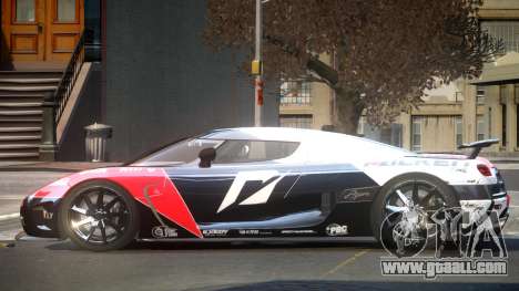 Koenigsegg Agera Racing L5 for GTA 4
