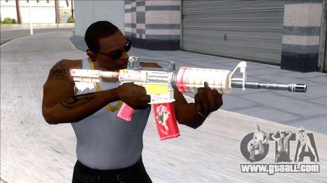 M4A1 Assault Rifle Skin 4 for GTA San Andreas
