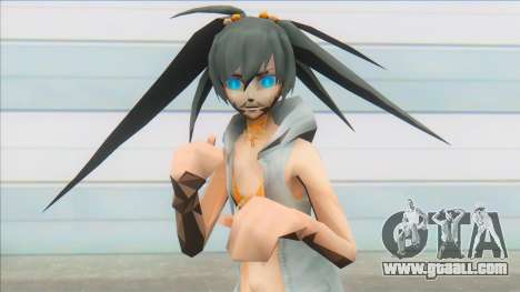 Black Rock Shooter Bikini Costume for GTA San Andreas