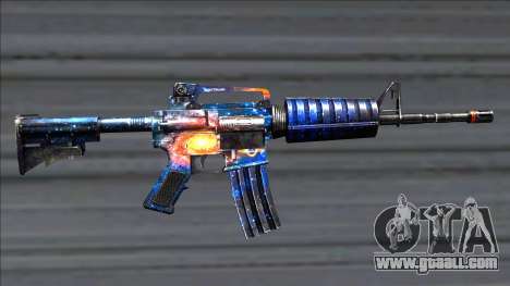 M4A1 Assault Rifle Skin 5 for GTA San Andreas