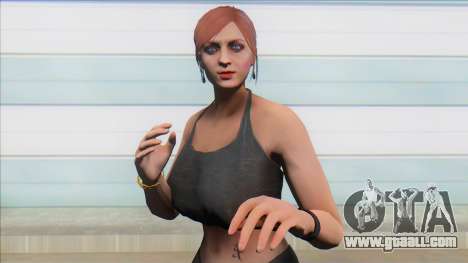 GTA Online Skin Ramdon Female Afther 3 V1 for GTA San Andreas